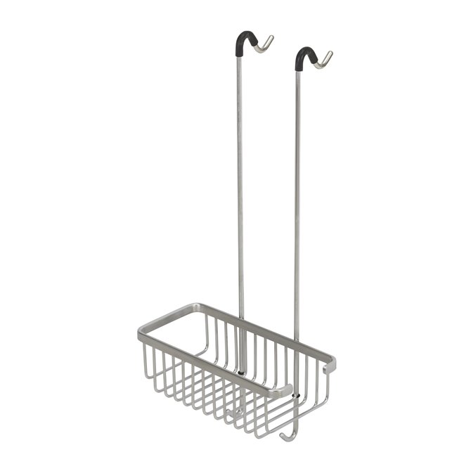 Stainless steel outlet shower caddy